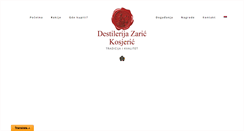 Desktop Screenshot of destilerijazaric.com