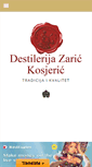 Mobile Screenshot of destilerijazaric.com